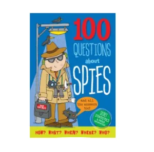 100 Questions About Spies Hardcover Trivia Book