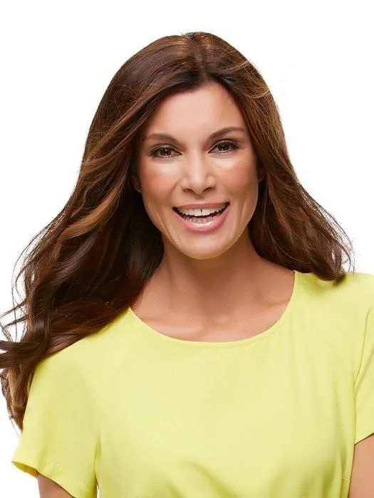 18" Top Form Exclusive Colors | Remy Human Hair Topper (Full Mono)