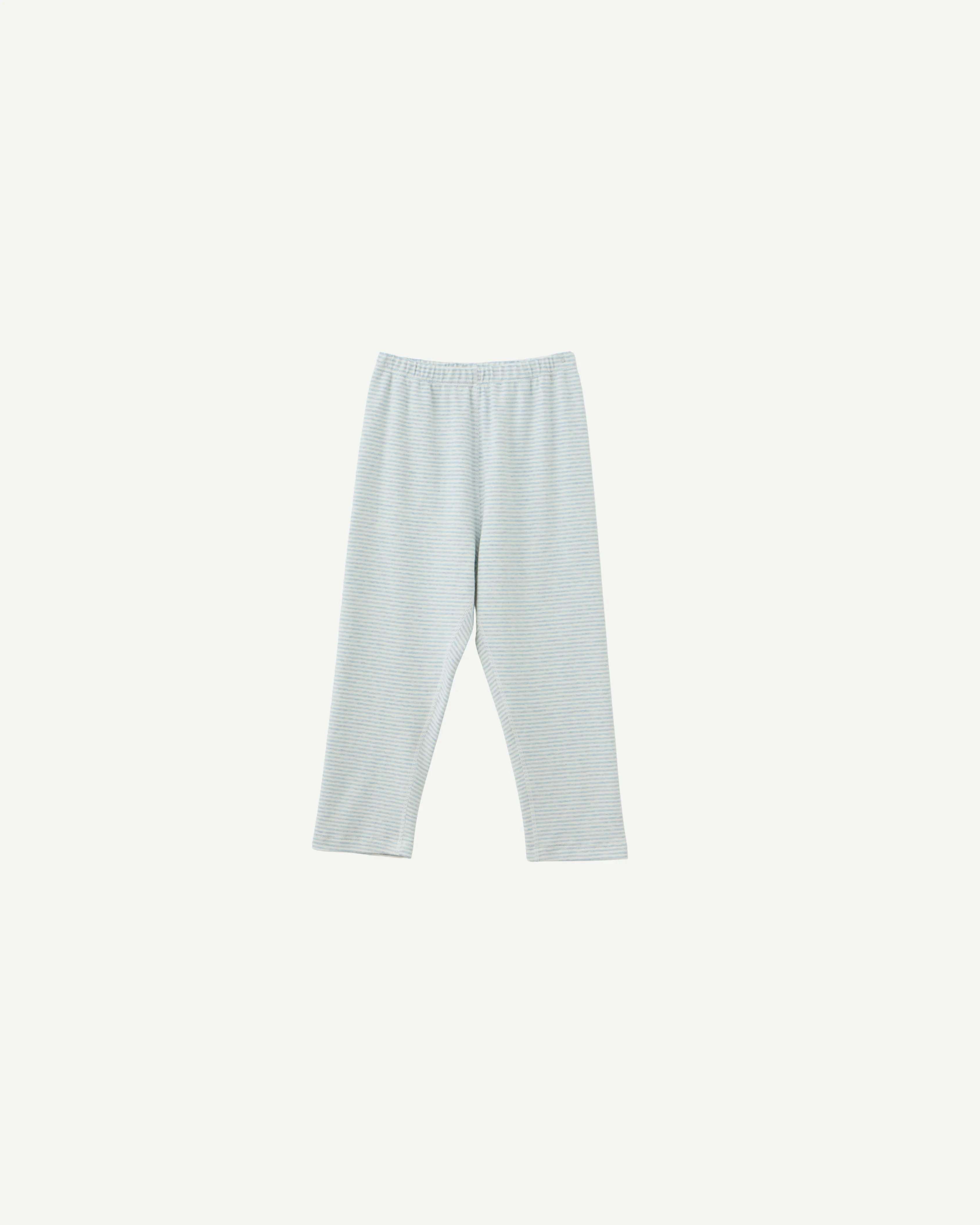 2-pcs Round-neck Pajama Set - Blue Bear