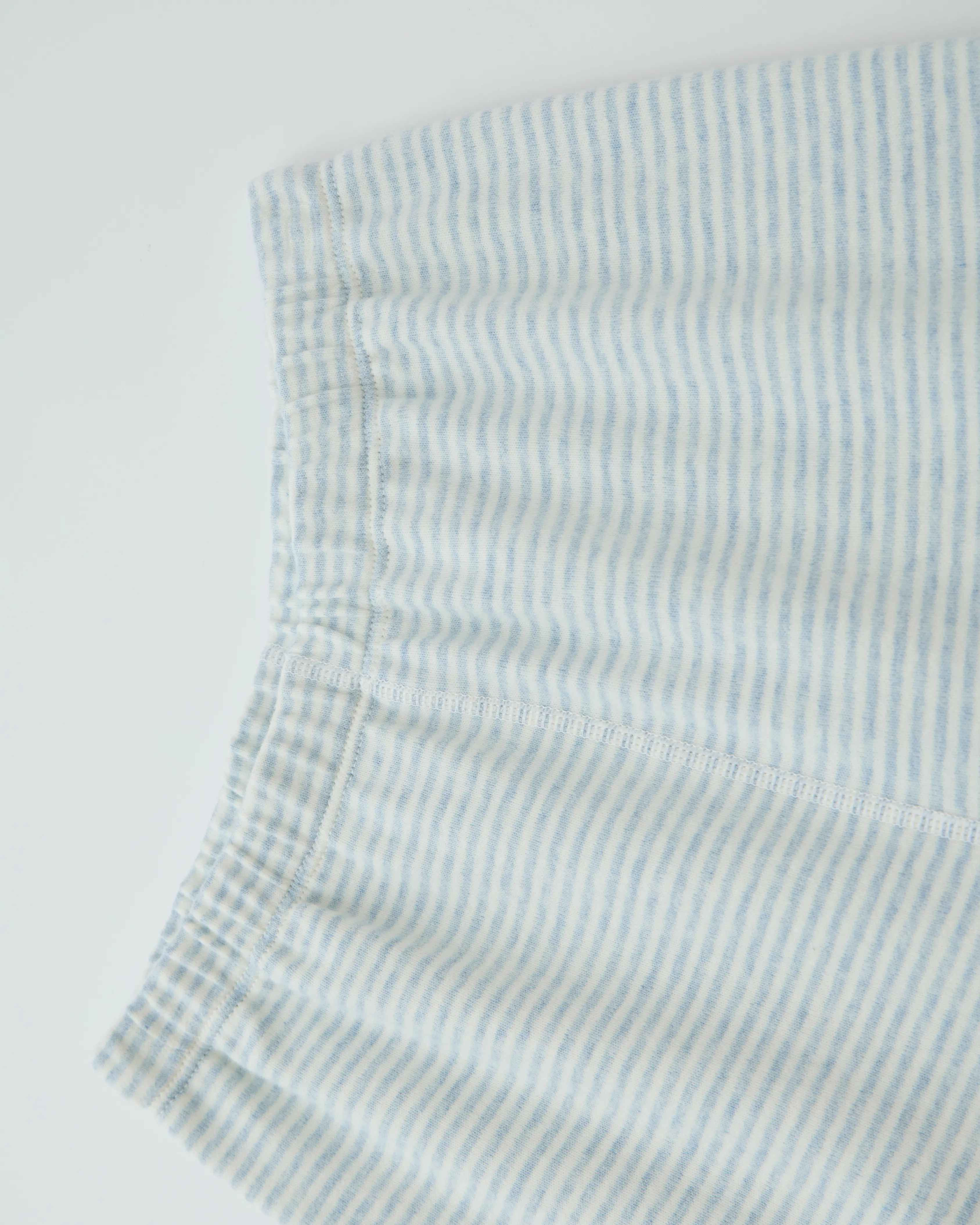 2-pcs Round-neck Pajama Set - Blue Bear
