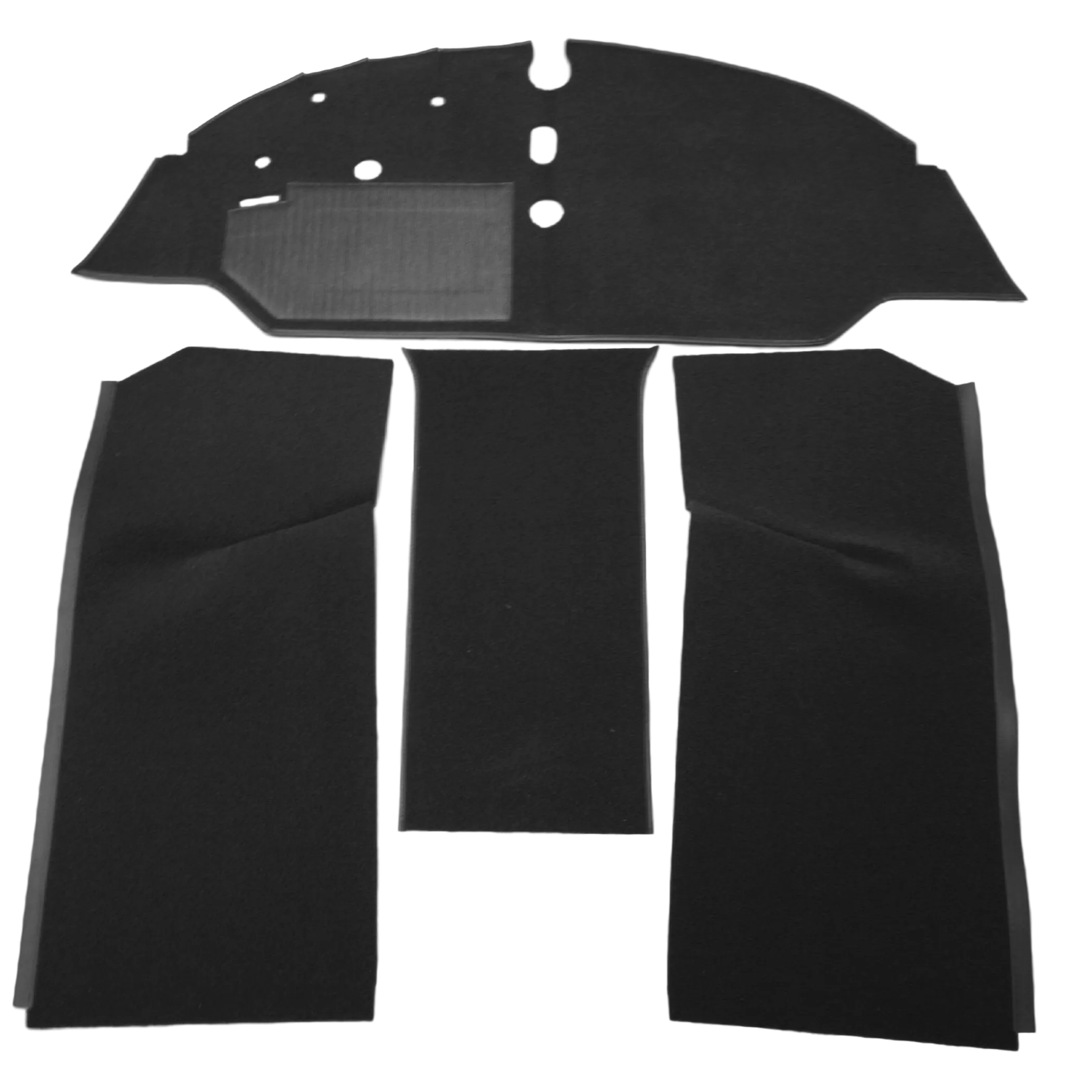4 PIECE SET SPLIT SCREEN 61-67 LHD NYLON (WALK THROUGH)