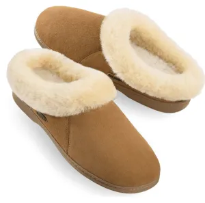 Acorn Ewe Collar Sheepskin Slipper