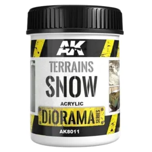 AK Interactive Dioramas - Terrains Snow 250ml
