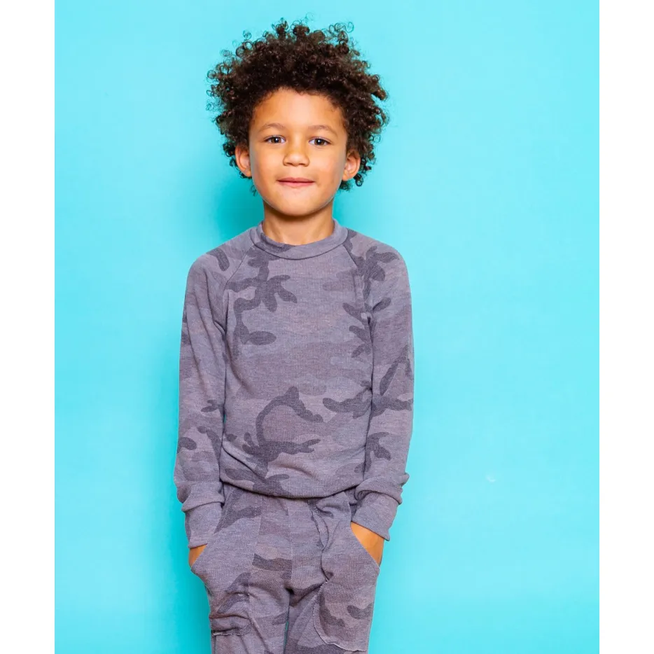 Alfie Top | Camo | Grey