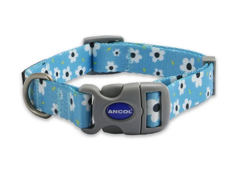 Ancol Soho Nylon Adjustable Collar - Daisy