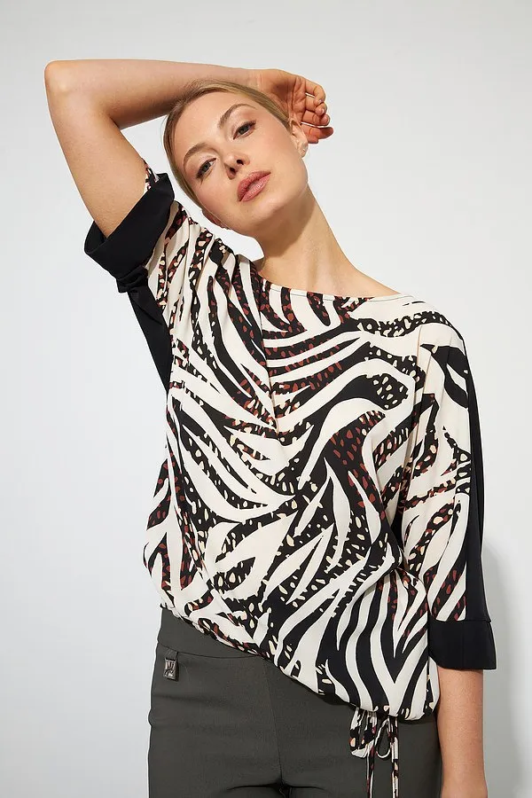 Animal Print Top Style 223100