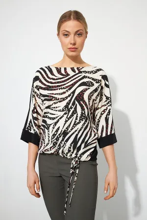 Animal Print Top Style 223100