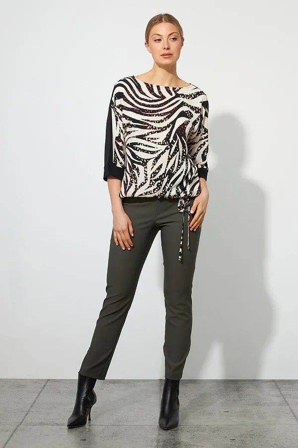Animal Print Top Style 223100