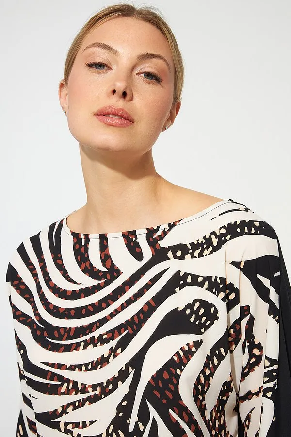 Animal Print Top Style 223100