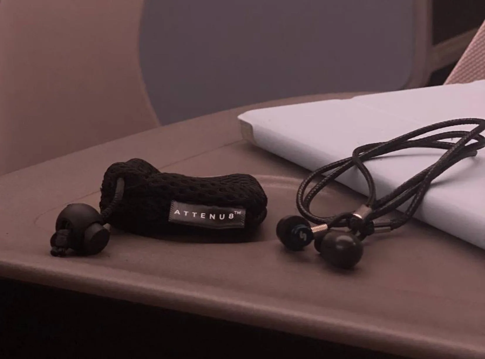 ATTENU8 Ear plugs - Midnight Blue (With Lanyard)
