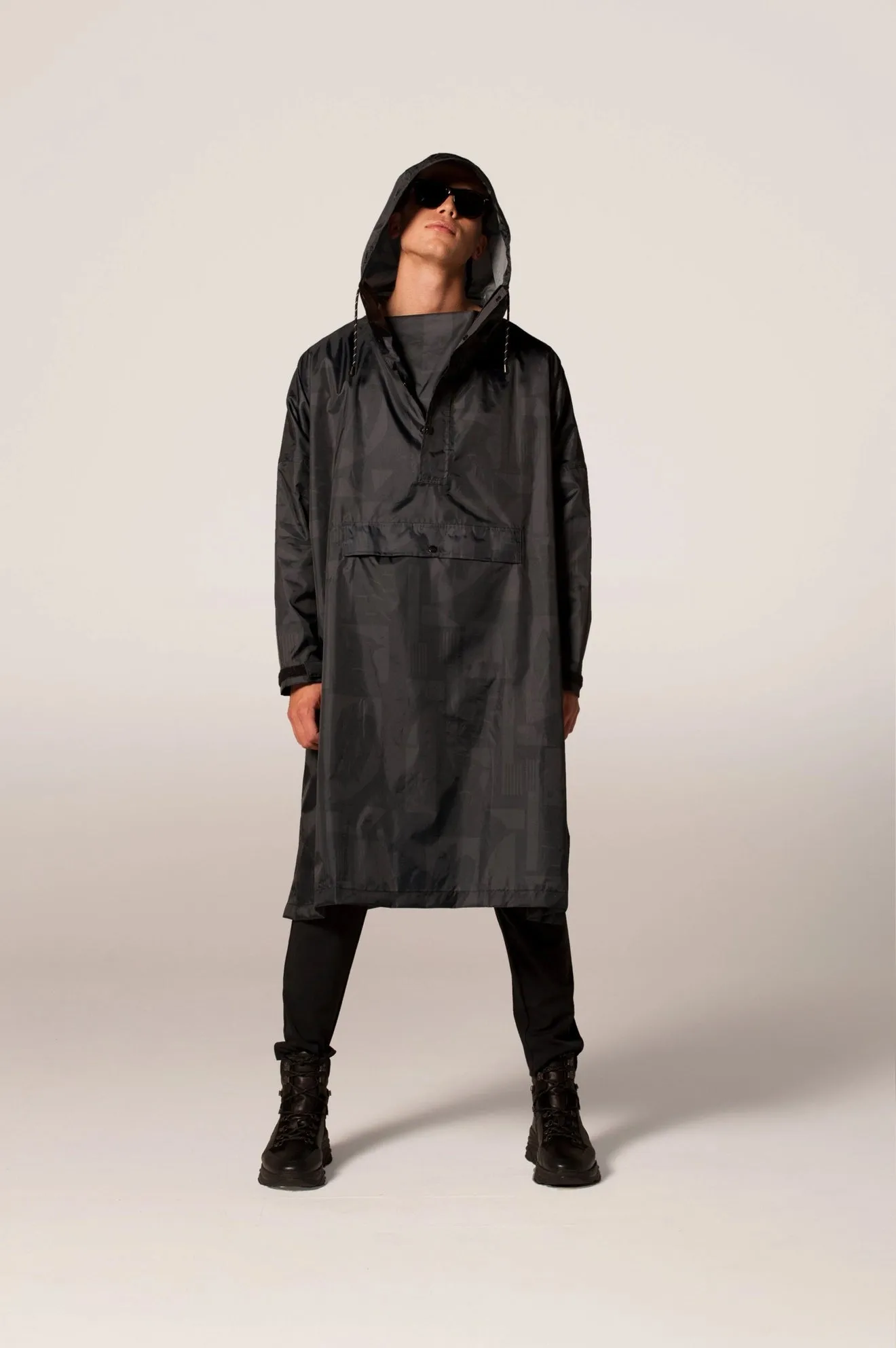 Back To Black - Rain Poncho