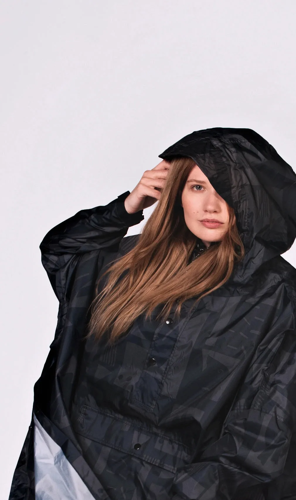 Back To Black - Rain Poncho