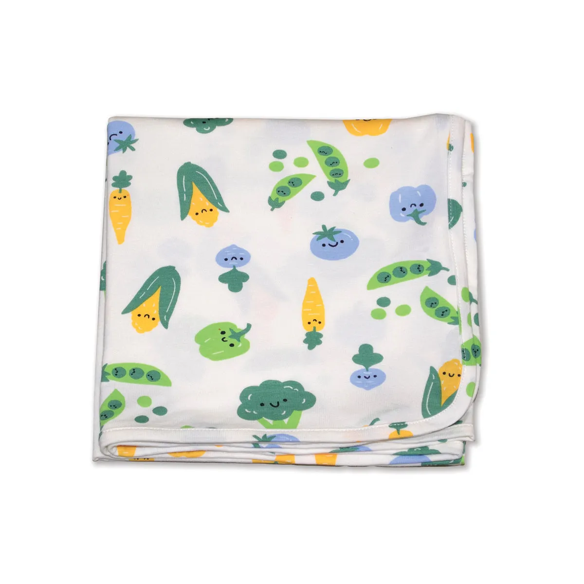Bamboo Swaddle Blanket (Farmers Market Print)