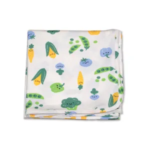 Bamboo Swaddle Blanket (Farmers Market Print)
