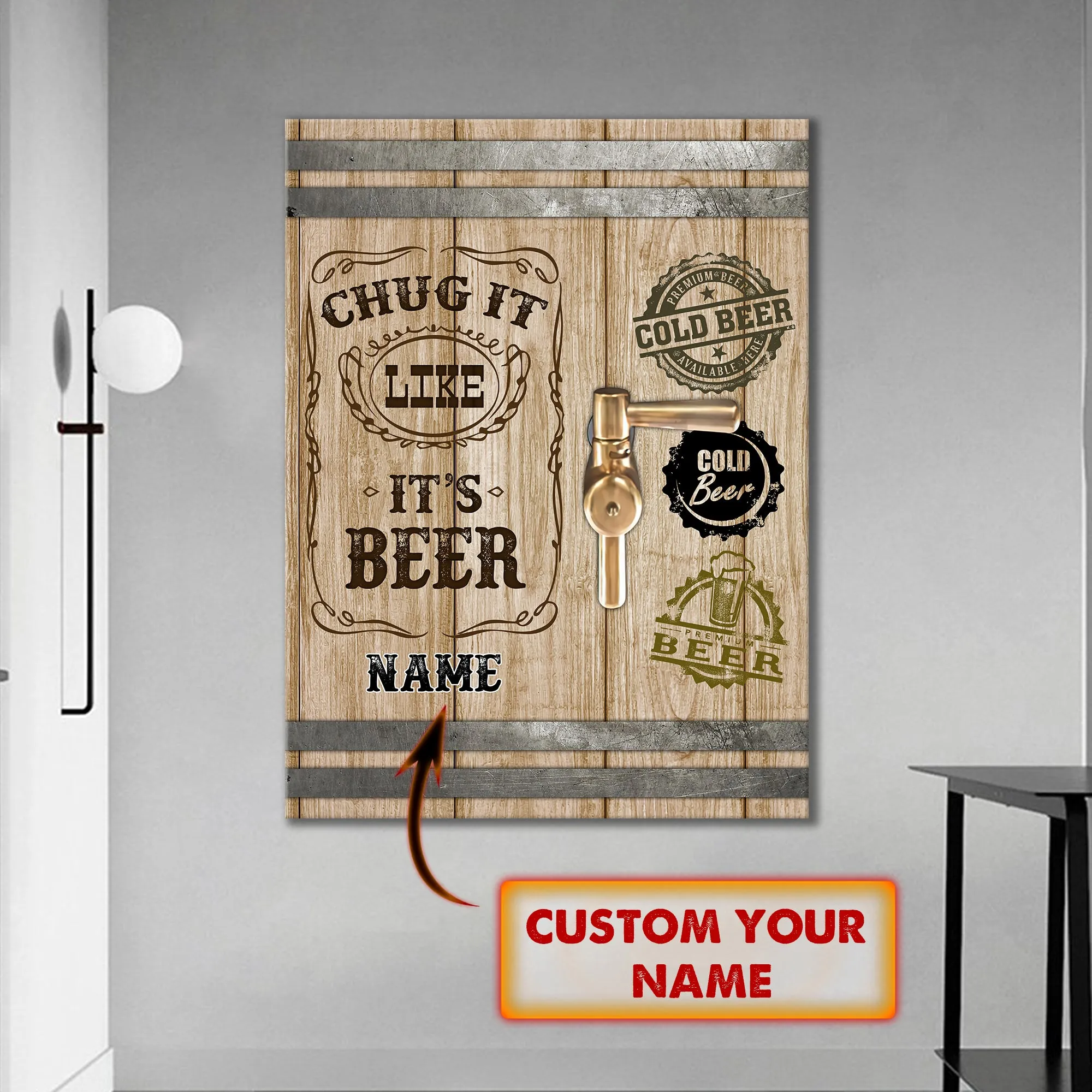 Beer Lover - Custom Canvas - Vhv-canvas-010