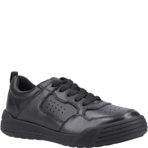 Black Shane Junior School Shoes