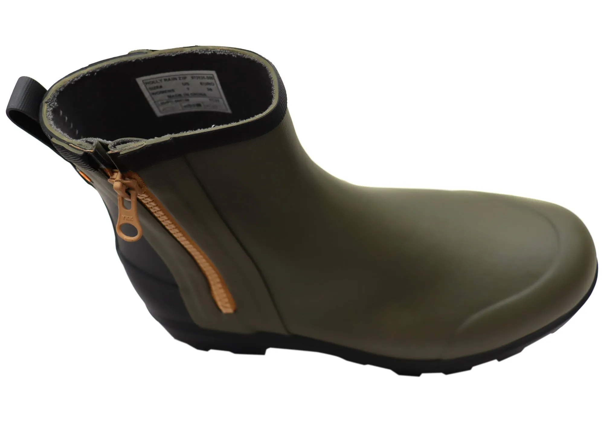 Bogs Womens Comfortable Holly Rain Zip Womens Casual Waterproof Boots