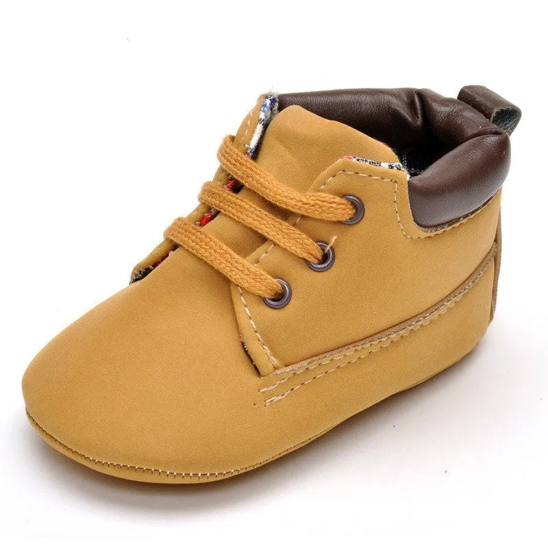 born Baby Shoes Boys First Walkers Bebe Infant Sneakers Gingham Sport Shoes Toddler Crib Shoes Boots