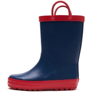 Boy&Girl Rain Boots Waterproof Navy - K KomForme