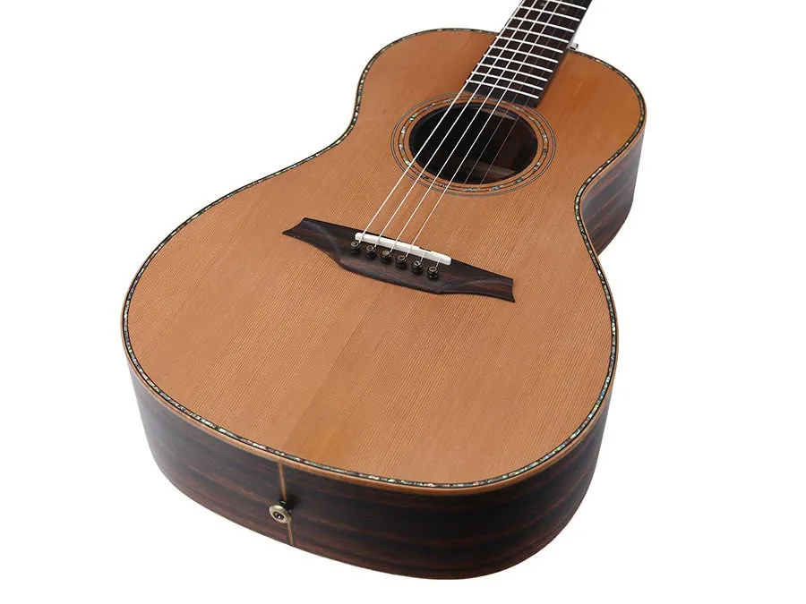 Bromo BAR6E All Solid Electro Acoustic 14th Fret Parlour Acoustic Guitar