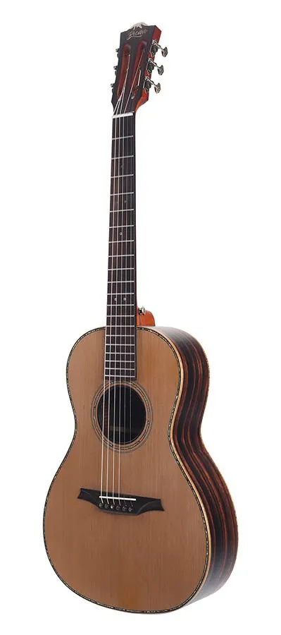 Bromo BAR6E All Solid Electro Acoustic 14th Fret Parlour Acoustic Guitar