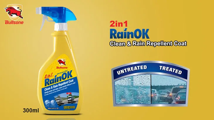 Bullsone Rain OK Clean & Rain Repellent Coat 2 in 1