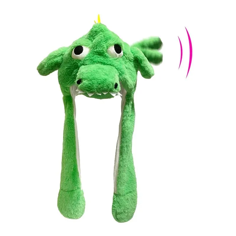 Bunny Ears Plush Animal Hat
