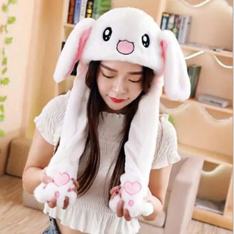 Bunny Ears Plush Animal Hat