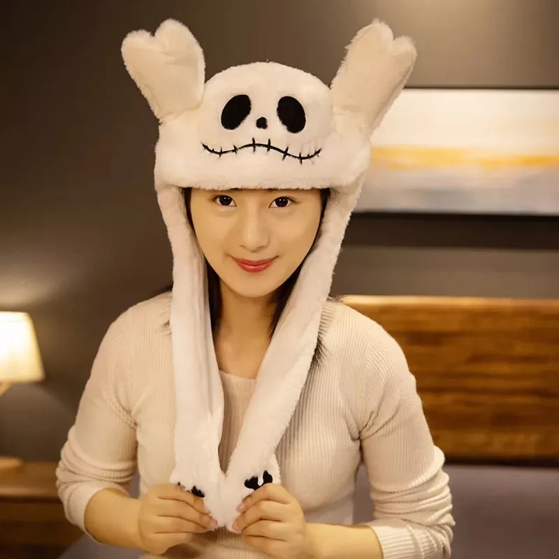 Bunny Ears Plush Animal Hat