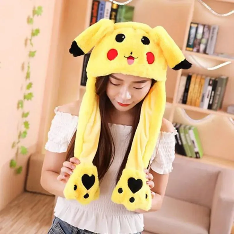 Bunny Ears Plush Animal Hat