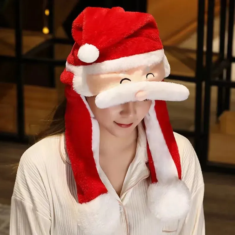 Bunny Ears Plush Animal Hat