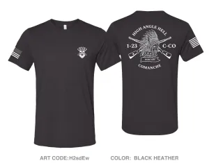C Co, 1 BN, 23th INF Fundraising Collection Comfort Unisex Triblend SS Tee - H2sdEw