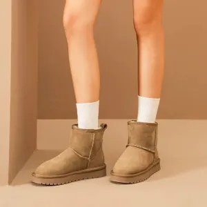 Camel Snow Boots