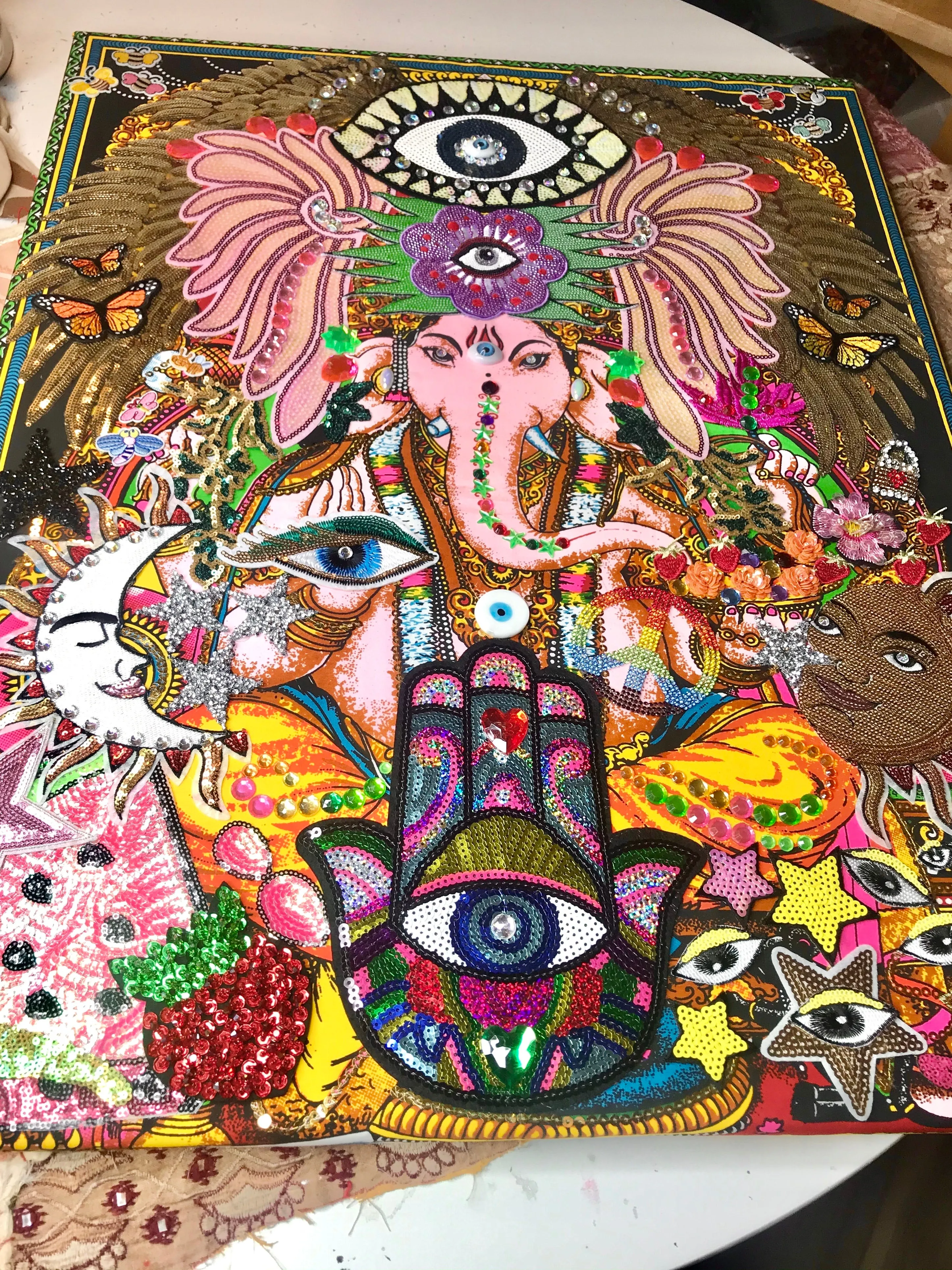 CANVAS Ganesh Master of New Beginnings Extra Large