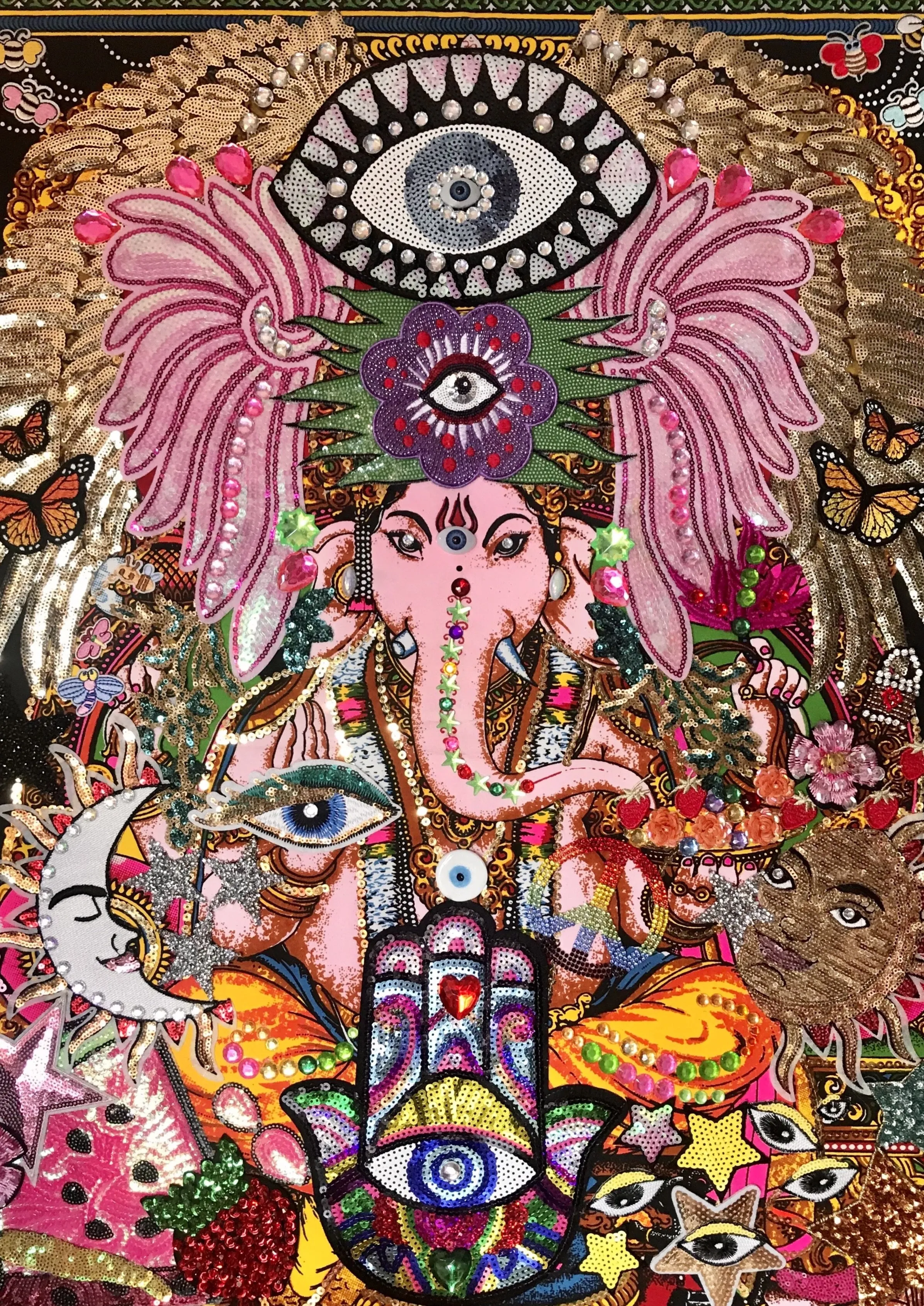 CANVAS Ganesh Master of New Beginnings Extra Large