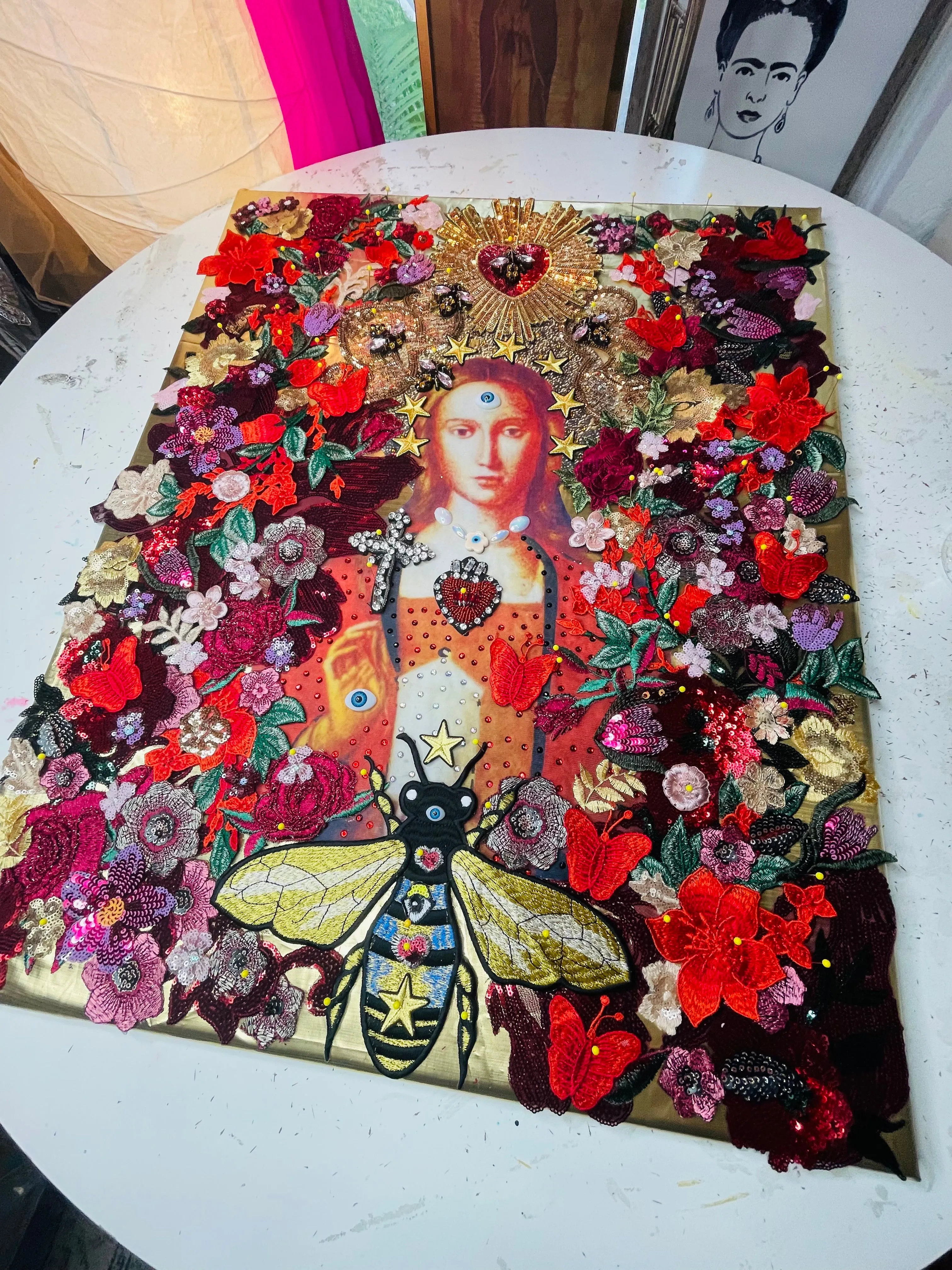 CANVAS La Bien Amada Maria Magdalena Extra Large