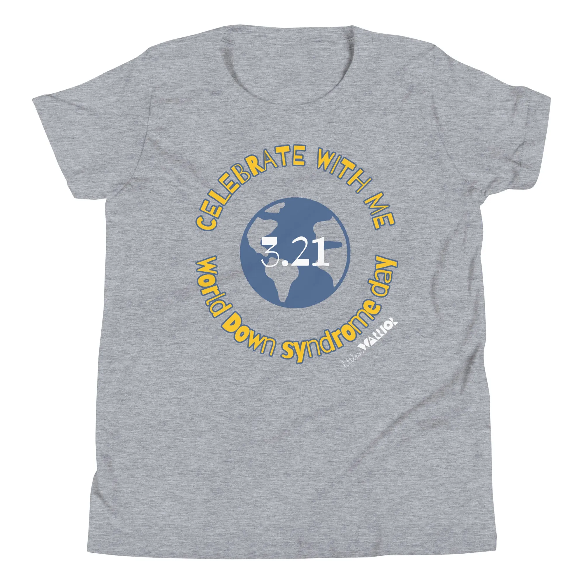 Celebrate with me WDSD Youth Short Sleeve Tee with 3 arrows on back