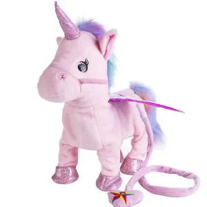 Children's Soft Plush Electric Walking Unicorn Stuffed Toy