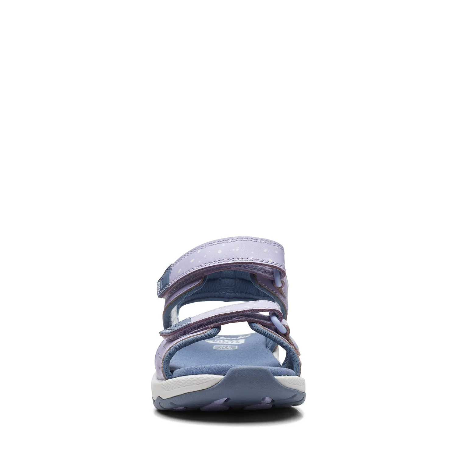 CLARKS GIRLS CLOWDER PRINT KID. (STANDARD FIT)