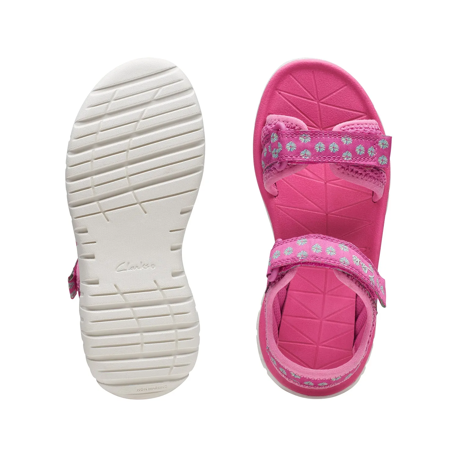 CLARKS GIRLS SURFINGTIDE KID. (STANDARD FIT)