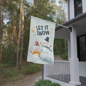 Cool Let it Snow - House Banner and Flag