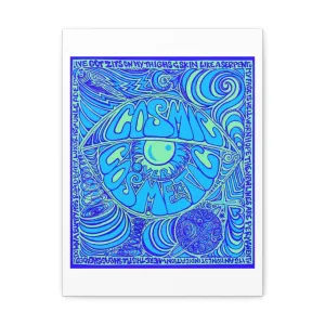 Cosmic Over Cosmetic Canvas Gallery Wraps -  Blue Bliss