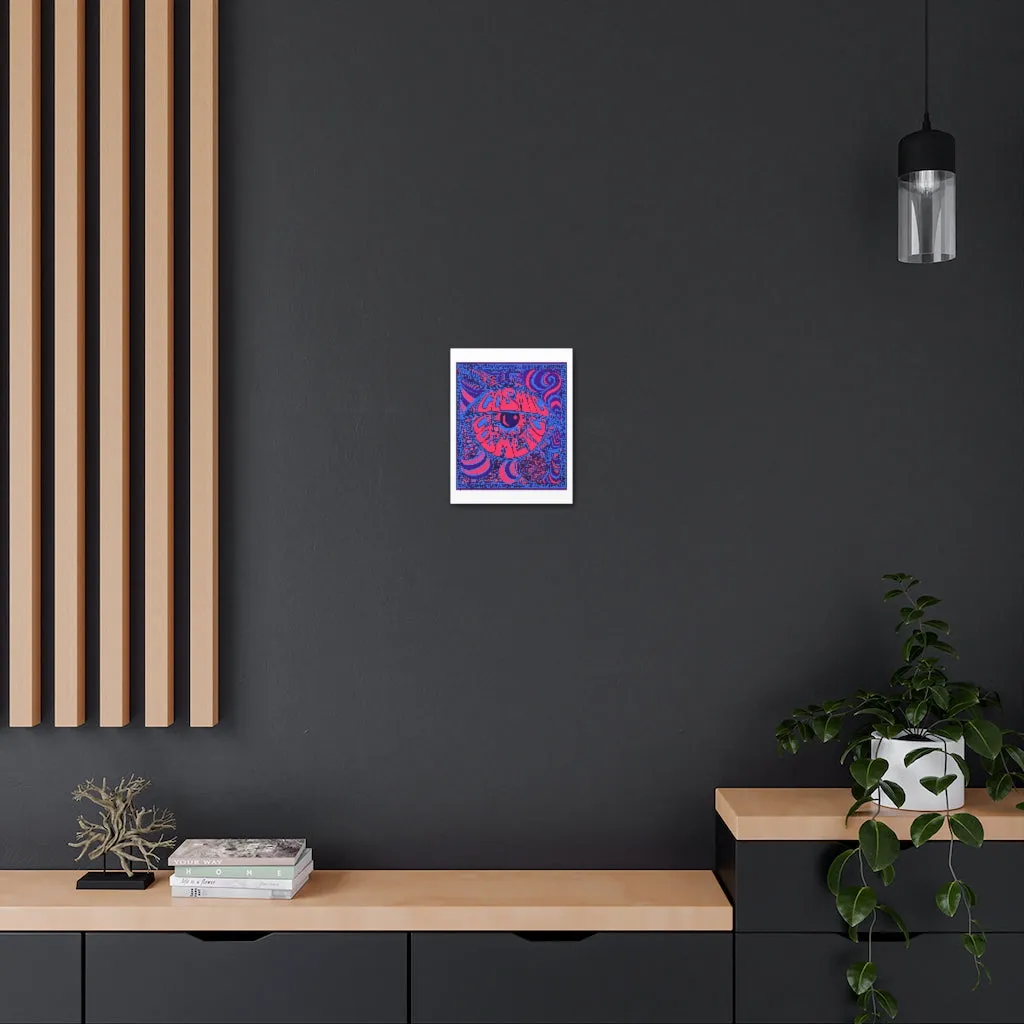 Cosmic Over Cosmetic Canvas Gallery Wraps -  Purple Neon