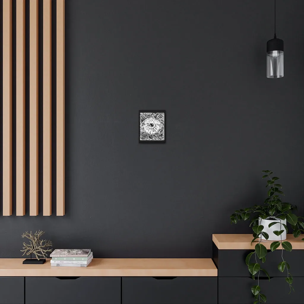 Cosmic Over Cosmetic Limited Edition Canvas Gallery Wraps -  Black and White