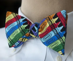 Crayons Bow Tie - Youth