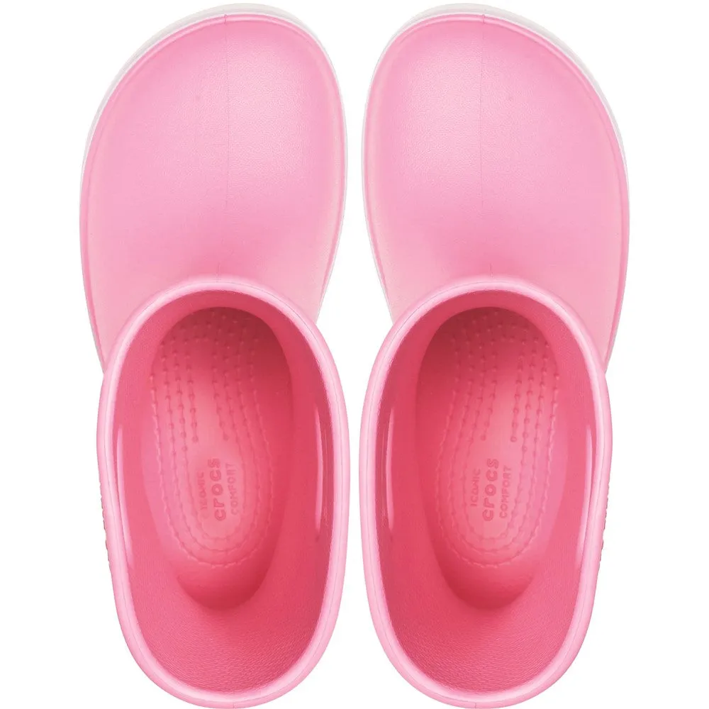 Crocs Kids Crocband Rainboot Pull On Wellington
