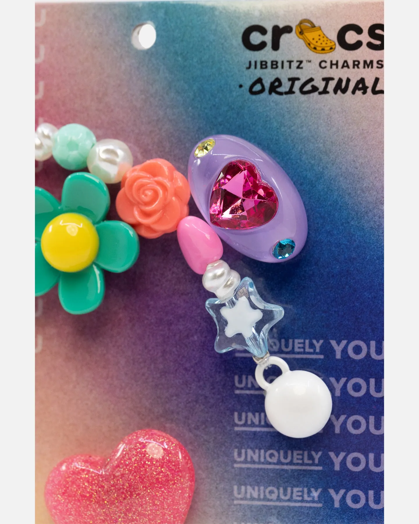 Crocs Trendy Jewellery Jibbitz™ Charms 5 Pack Multi