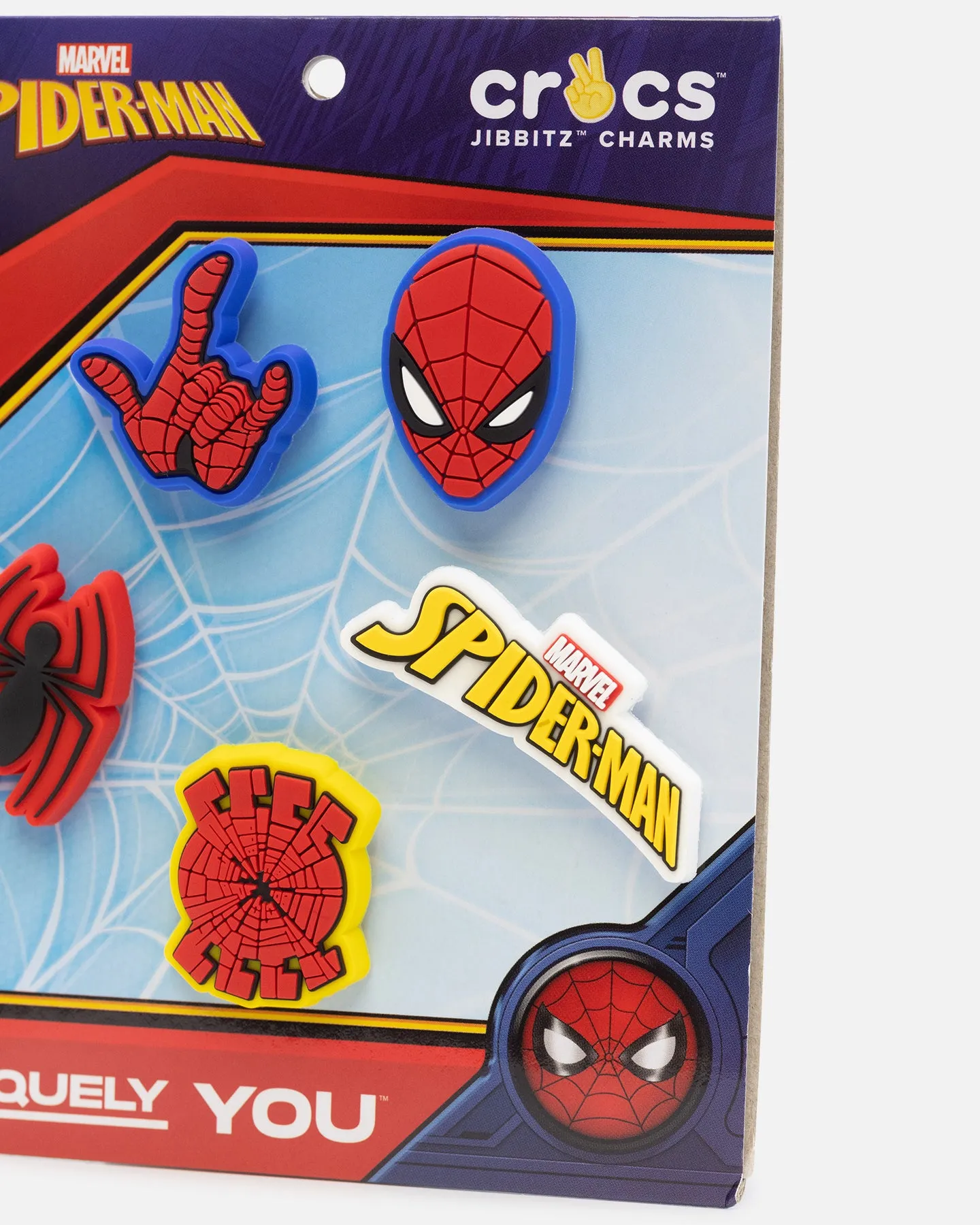 Crocs X Marvel Spider-Man Jibbitz™ Charms 5 Pack Multi