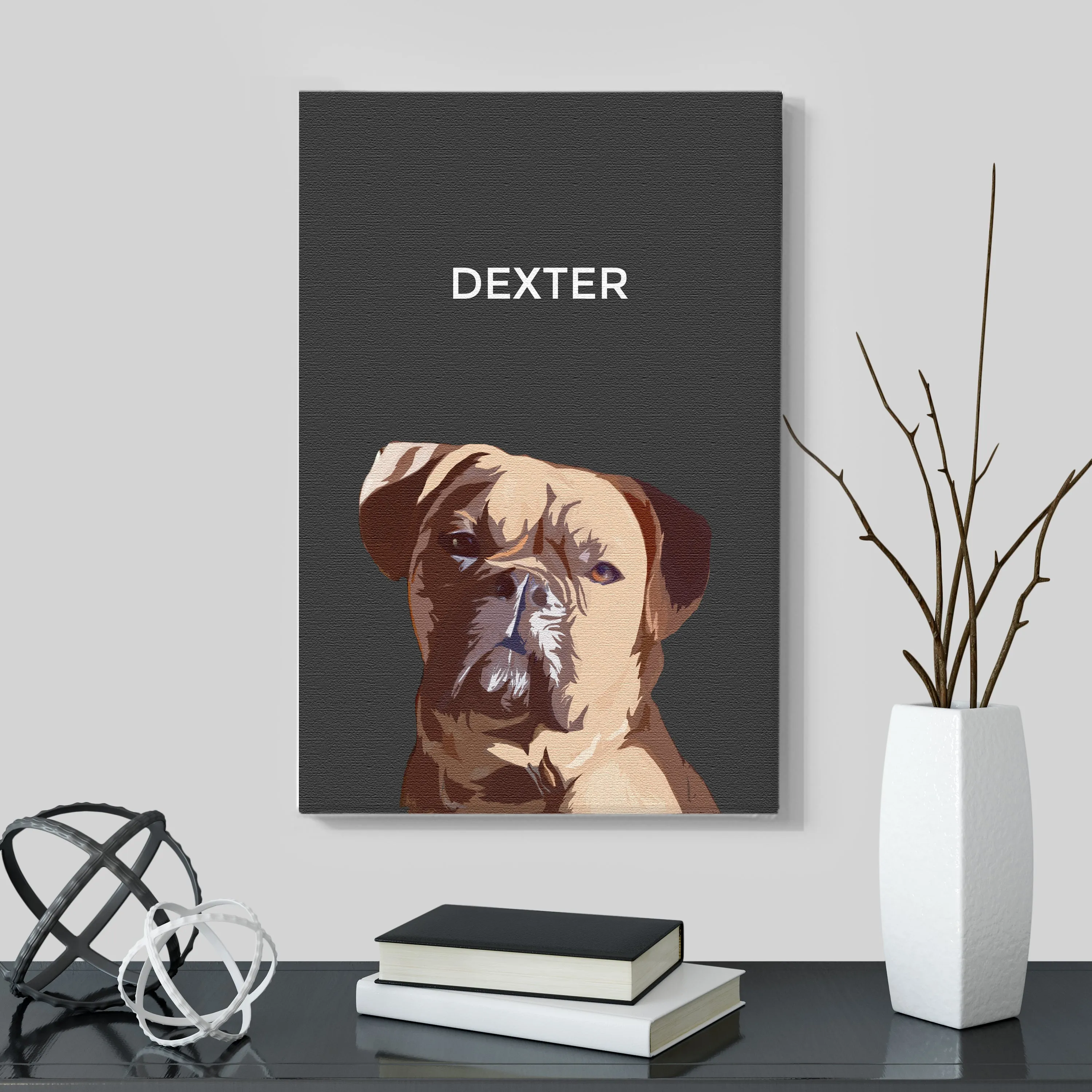 Custom Pet Art Canvas