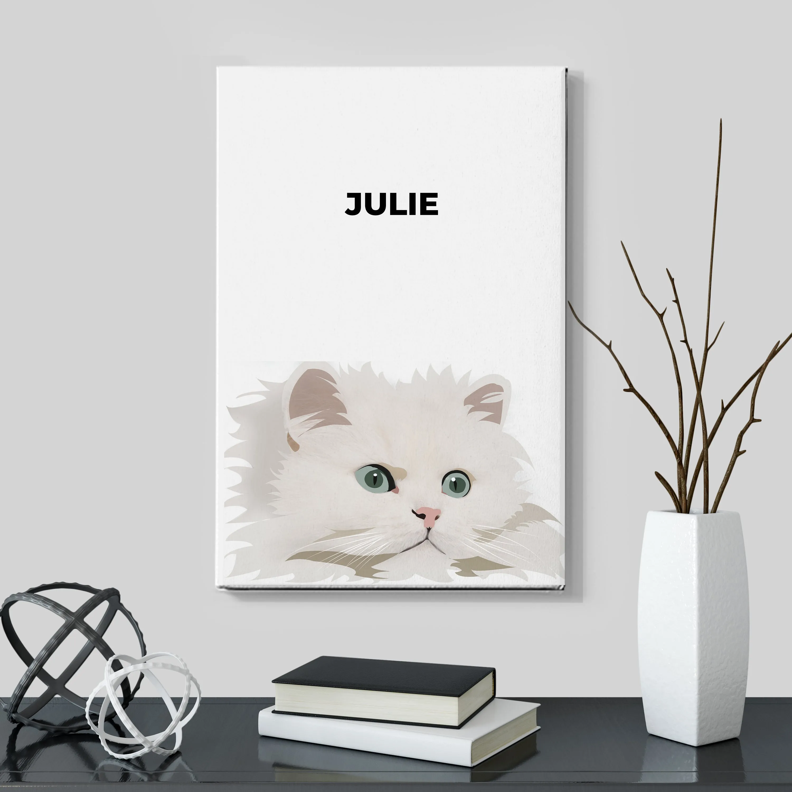 Custom Pet Art Canvas